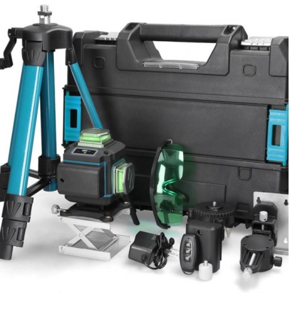 SET DE NIVEL TIPO LASER PARA CONSTRUCTORES, INGENIEROS y ARQUITECTOS 16 PZ