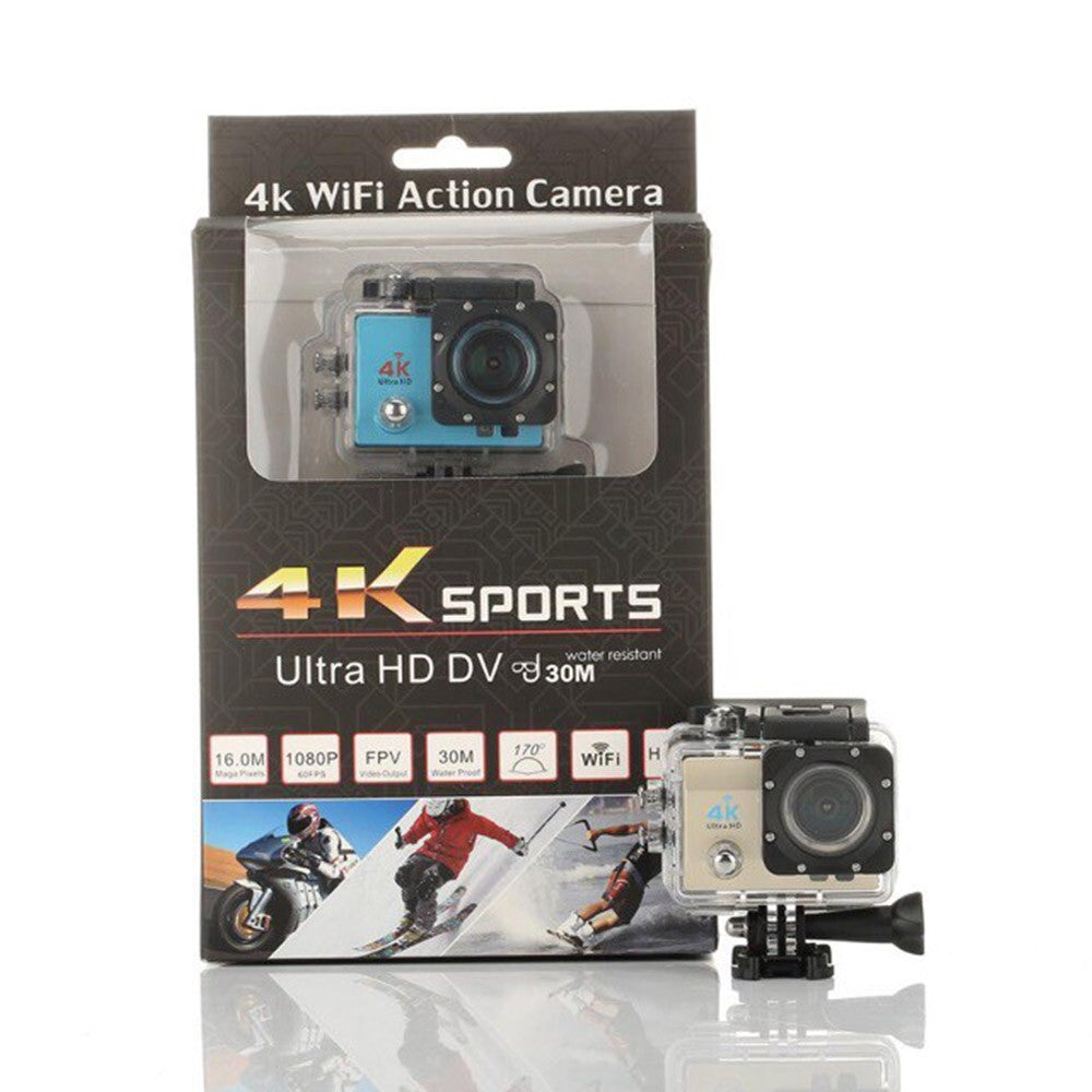 CAMARA 4K 2'' ULTRA HD 1080P SPORT WIFI 12MP CAM ACTION