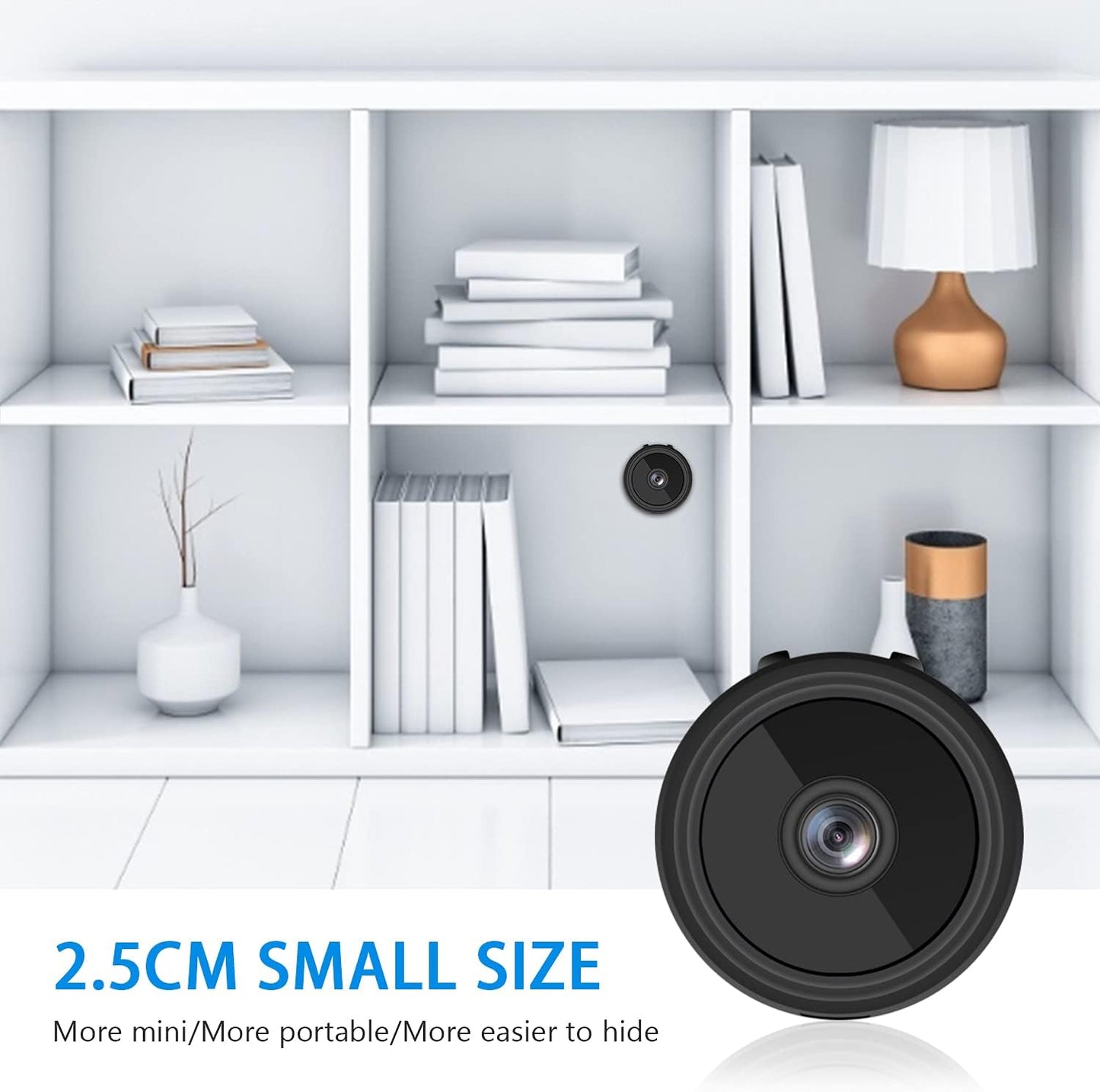 MINI CAMARA A9 1080P INALÁMBRICA WIFI SMART HOME VIGILANCIA