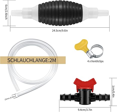 BOMBA DE SUCCIÓN DE LÍQUIDOS MULTIFUNCIÓN MANUAL