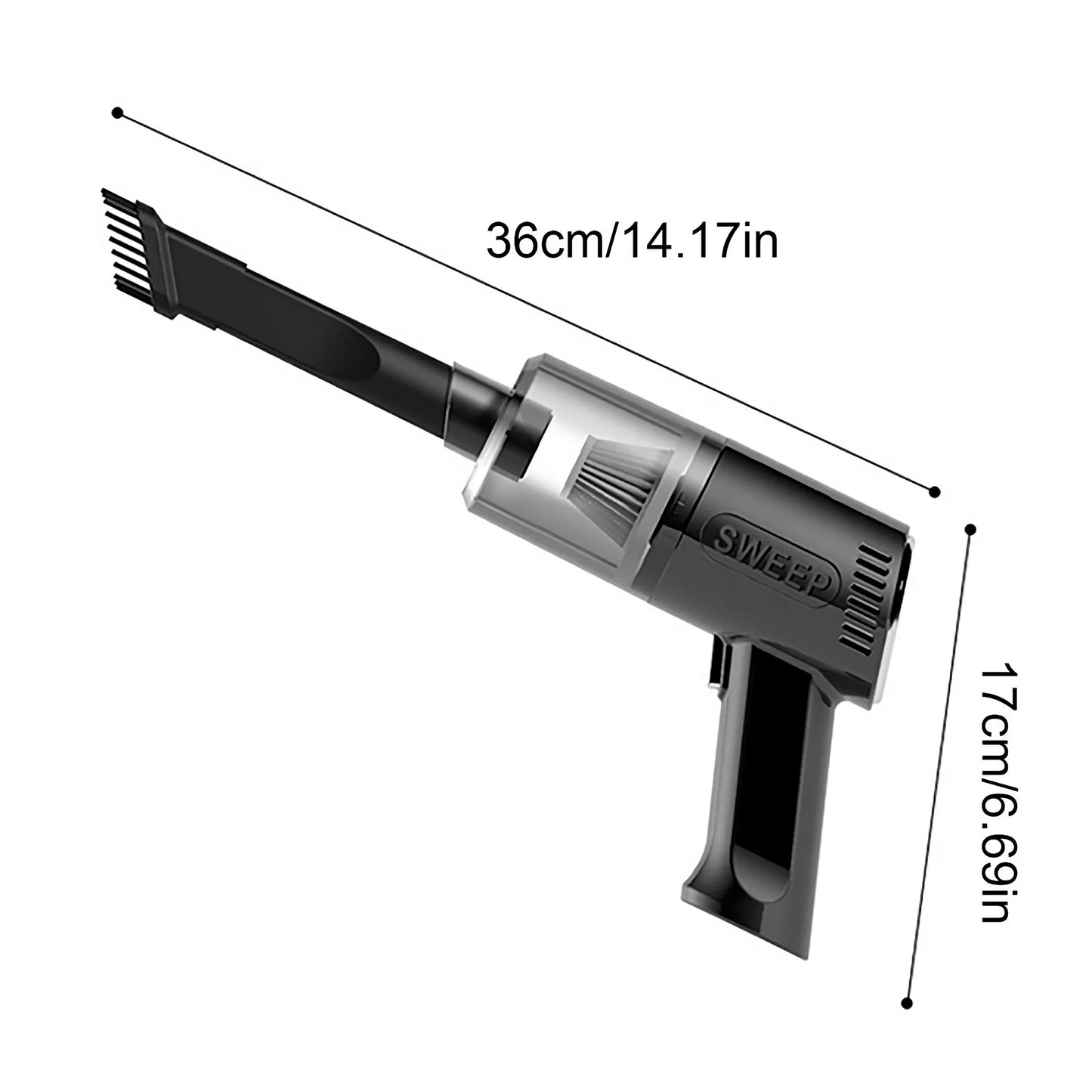 ASPIRADORA PORTATIL RECARGABLE K-7