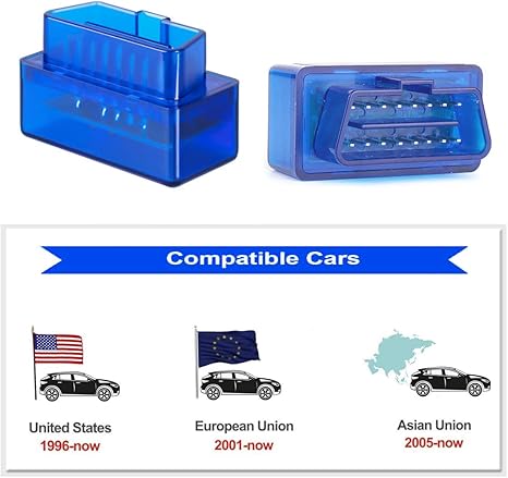 ESCÁNER AUTOMOTRIZ ELM327 OBD-II BLUETOOTH/WIFI
