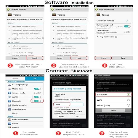 ESCÁNER AUTOMOTRIZ ELM327 OBD-II BLUETOOTH/WIFI