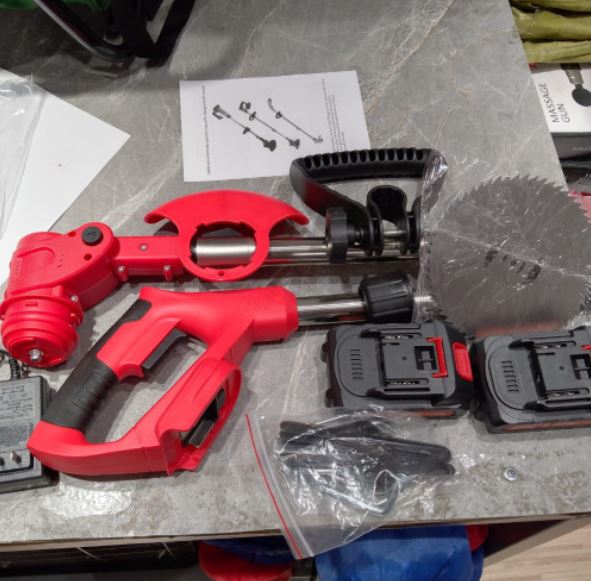 CORTA CESPED ELECTRICO PLEGABLE 2 BATERIA 48V