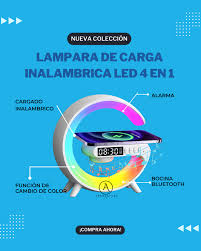 LAMPARA ATMOSFERICA TIPO G LUZ GALAXIA/ CON CARGADOR Y BOCINA