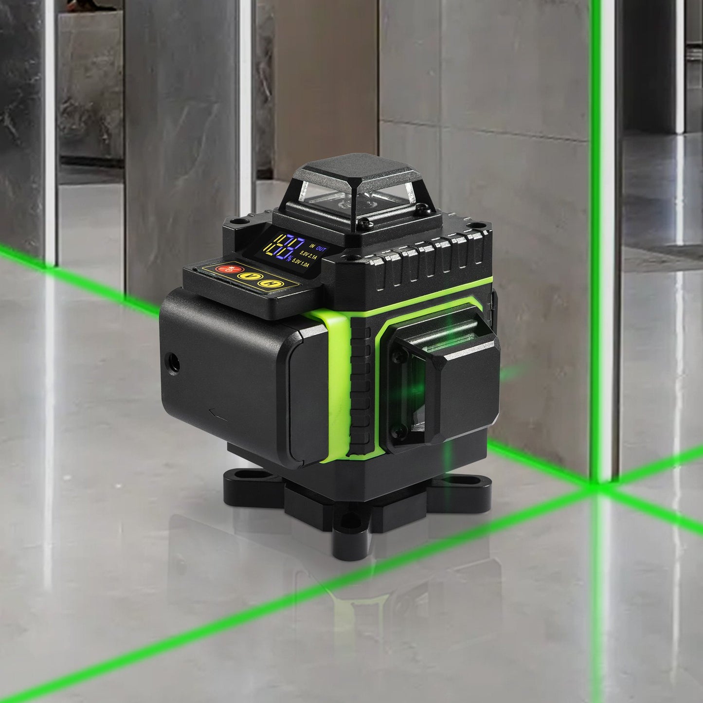 SET DE NIVEL TIPO LASER PARA CONSTRUCTORES, INGENIEROS y ARQUITECTOS 16 PZ