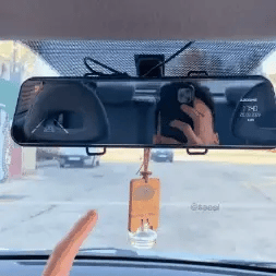 ESPEJO RETROVISOR CON CAMARA FRONTAL INTEGRADA Y PANTALLA PARA CAMARA DE REVERSA